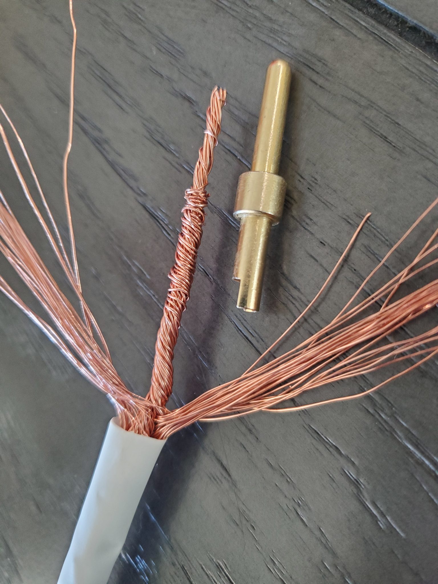 Braided Speaker Cable Assembly EZees Crossovers